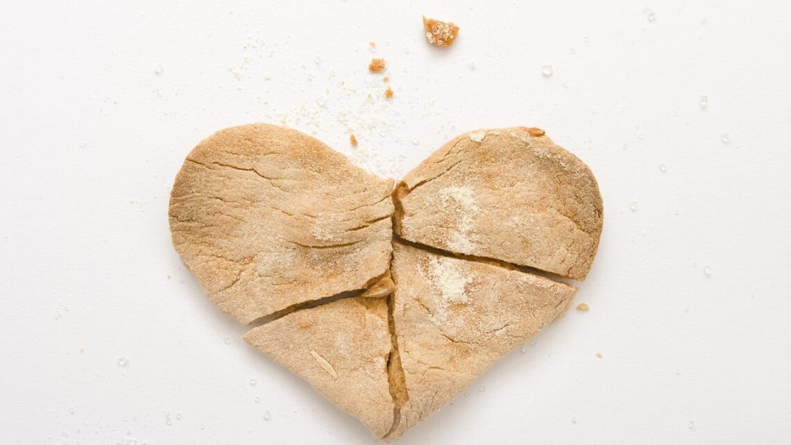 Het openbreken van liefde.